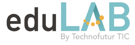Logo of Plate-forme MOODLE | eduLAB – TechnofuturTIC